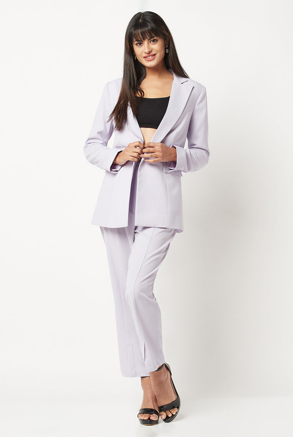 Lilac Poly Moss Power Suit