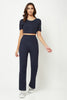 Blue Solid Co-ord Set