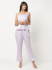 Lilac Satin Lounge Wear Set