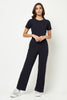 Blue CharCoal Solid Co-ord Set