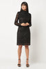 Black Sequins Party Dress