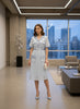 House of S Women's Powder Blue Utility Midi Dress