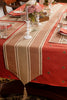 Geometric Motifs Table Linen (Pack of 14 Pieces | 6 Seater)