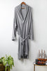 LUXURIOUS GREY BATHROBE SET