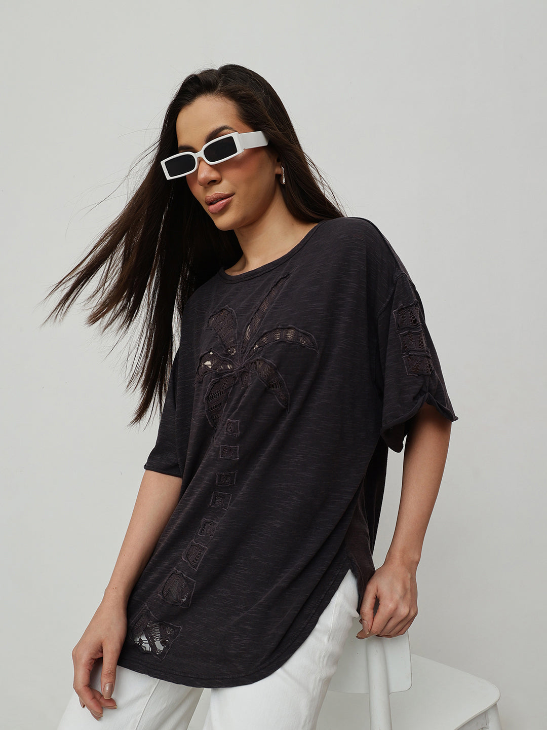 Cocoa Delight Oversized Top