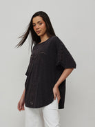 Cocoa Delight Oversized Top