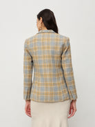 Vintage Plaid Blazer