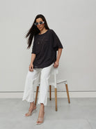 Cocoa Delight Oversized Top