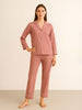Pink Cotton Nightwear Set