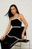 Strapy Peplum Set